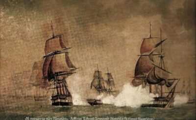 Η ναυμαχία των Πατρών (20 Φεβρουαρίου 1822)