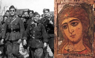 Ο Θεοφάνης ο Έλληνας και η καταστροφή των έργων του από τους Ισπανούς φασίστες της "Γαλάζιας Μεραρχίας"