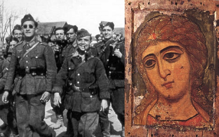 Ο Θεοφάνης ο Έλληνας και η καταστροφή των έργων του από τους Ισπανούς φασίστες της "Γαλάζιας Μεραρχίας"